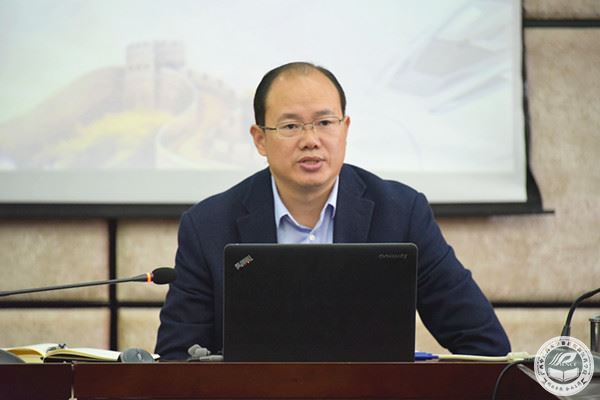 赵斌副院长为后勤党支部讲授不忘初心牢记使命主题教育专题党课