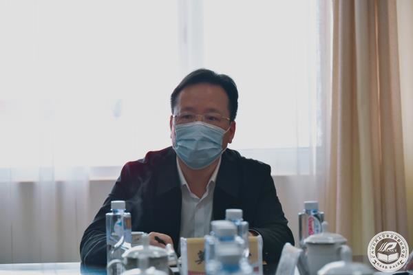 广西中医药大学党委书记莫锦荣到我院调研指导工作